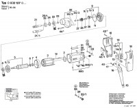 Bosch 0 602 127 066 GR.55 High Frequency Drill Spare Parts